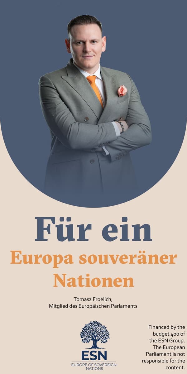 Tomasz Froelich: Für ein Europa souveräner Nationen!