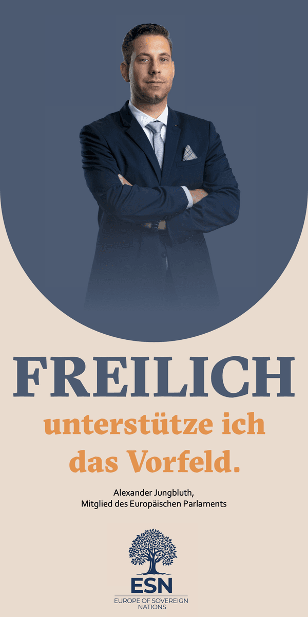 Alexander Jungbluth: Freilich unterstütze ich das Vorfeld!