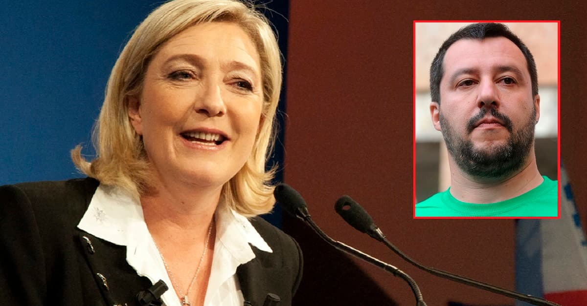 Salvini und Le Pen schmieden Allianz gegen die „Feinde Europas“