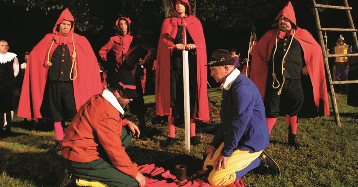 Frankenburger Würfelspiel: Geschichte als imposantes Freiluftspektakel