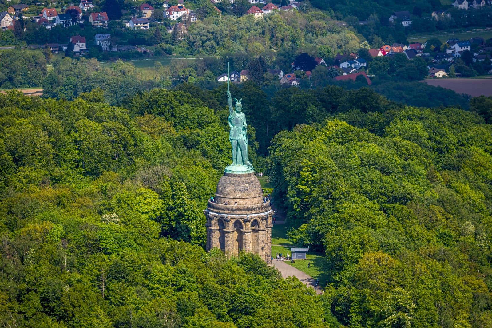Zum Jubiläum: Hermannsdenkmal für woke Botschaften missbraucht