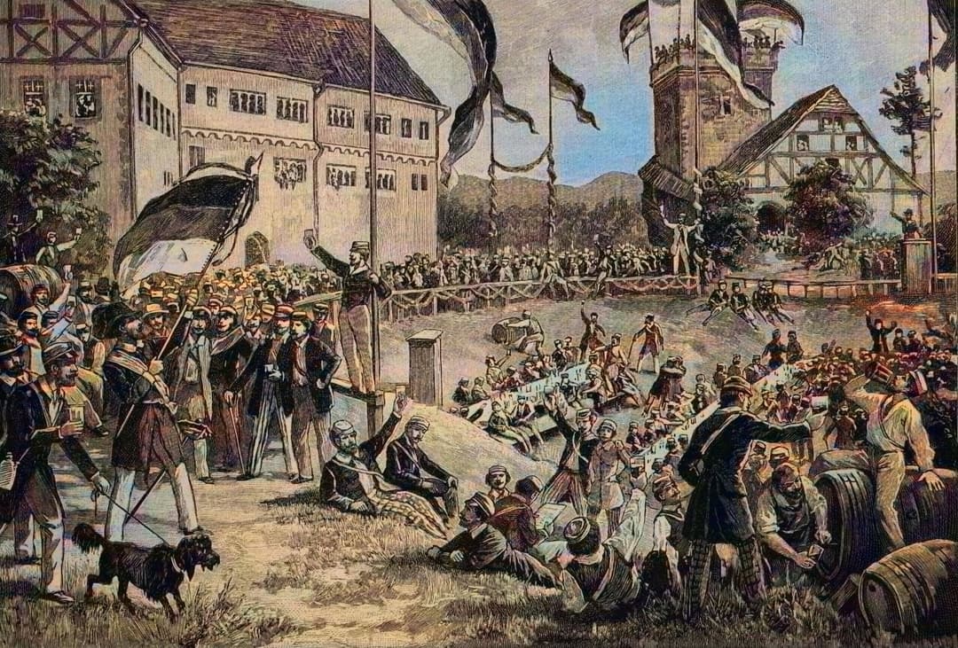 Schmissige Perspektiven (8): Wem gehört „Unsere Demokratie“ – oder wer hat sie erfunden? Klar, wie Burschenschafter!