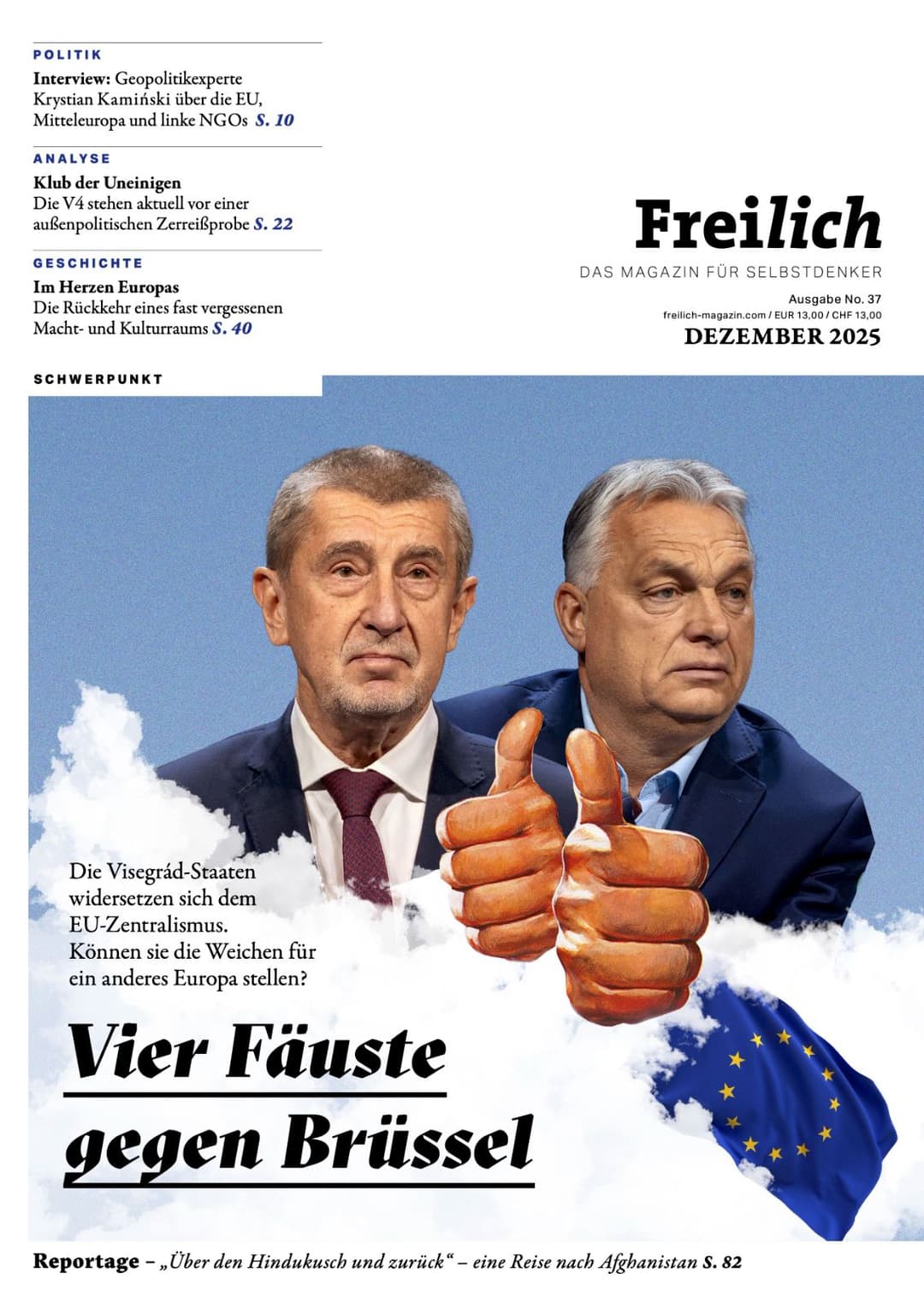 Vier gegen Brüssel