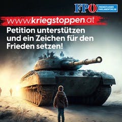 FPÖ - Krieg stoppen!