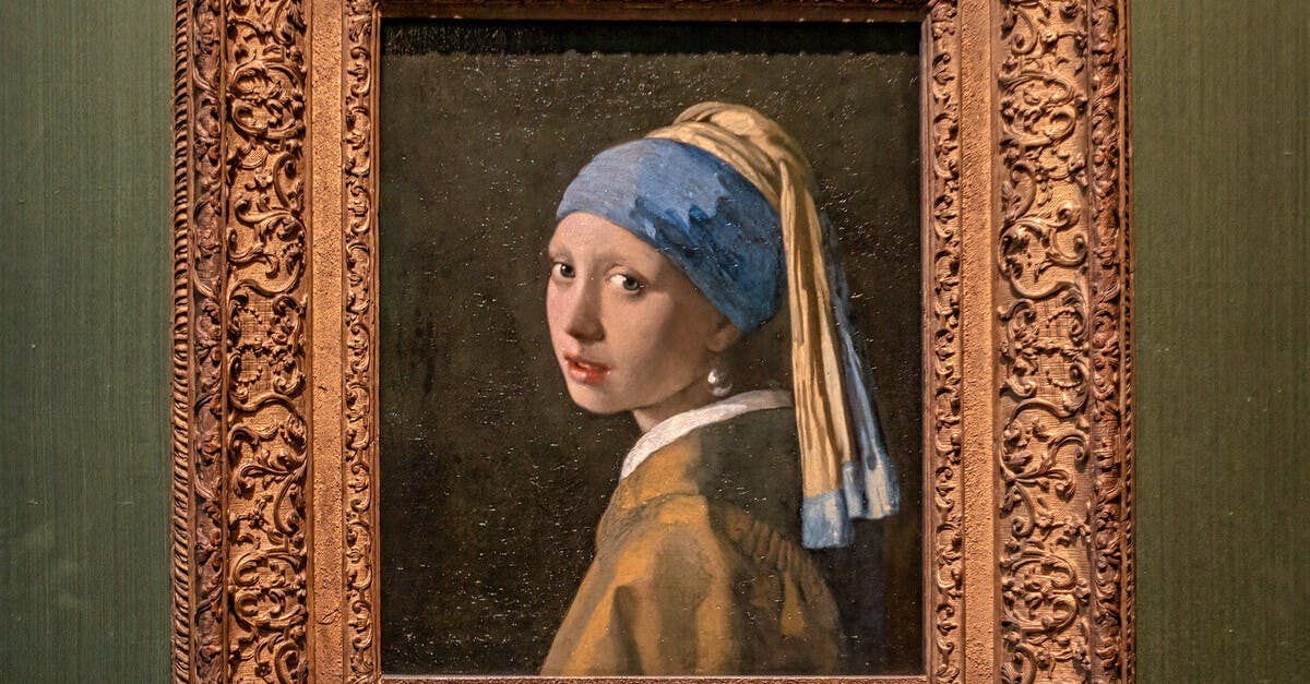 Klimaaktivist klebt sich an Vermeer-Bild fest