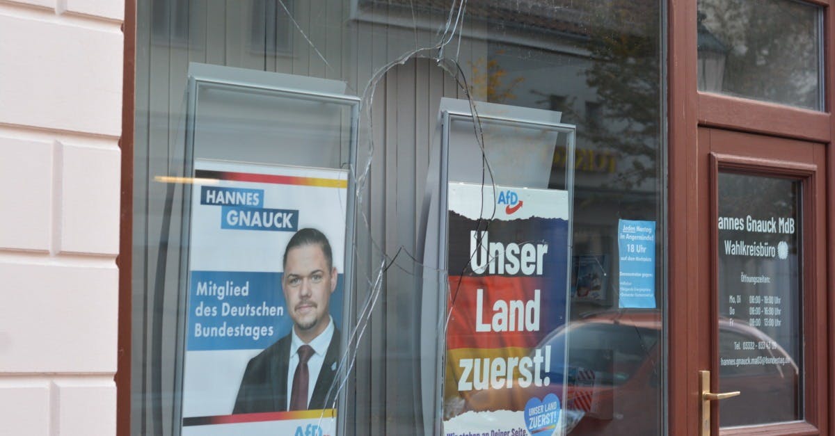 Brandenburg: Anschlag auf Bürgerbüro des AfD-Politikers Hannes Gnauck