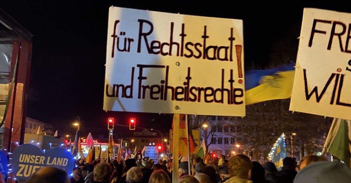 Erfurt: Opposition und Straße demonstrierten gemeinsam gegen Regierung