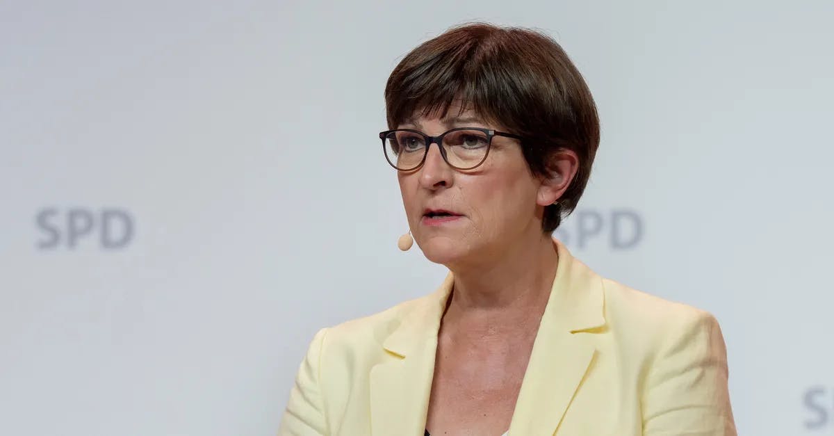 SPD-Chefin Esken sieht „rassistische Grundmuster“ bei CDU-Chef Merz