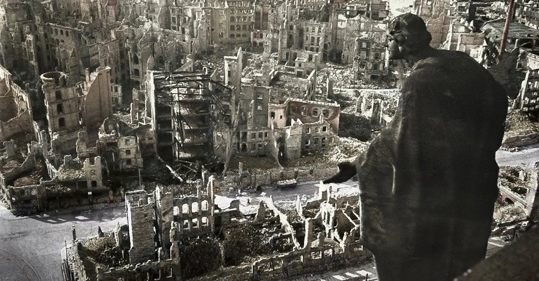 Bombensturm über Dresden 1945: Die Nacht, in der die Luft brannte
