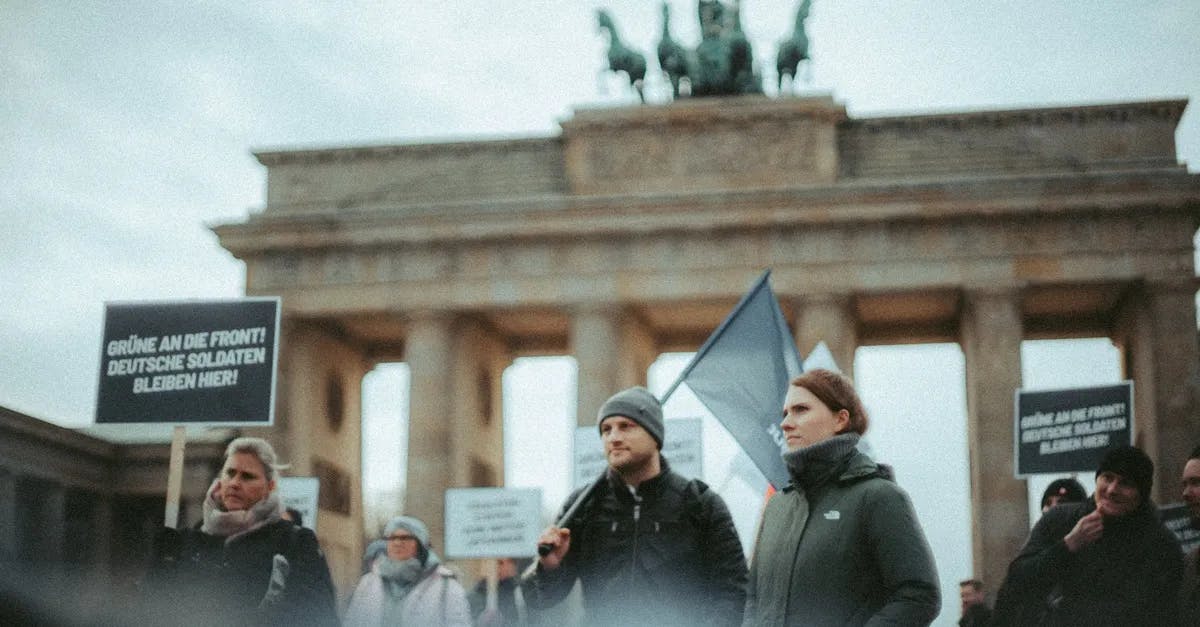 JA-Demo vor der Berliner US-Botschaft