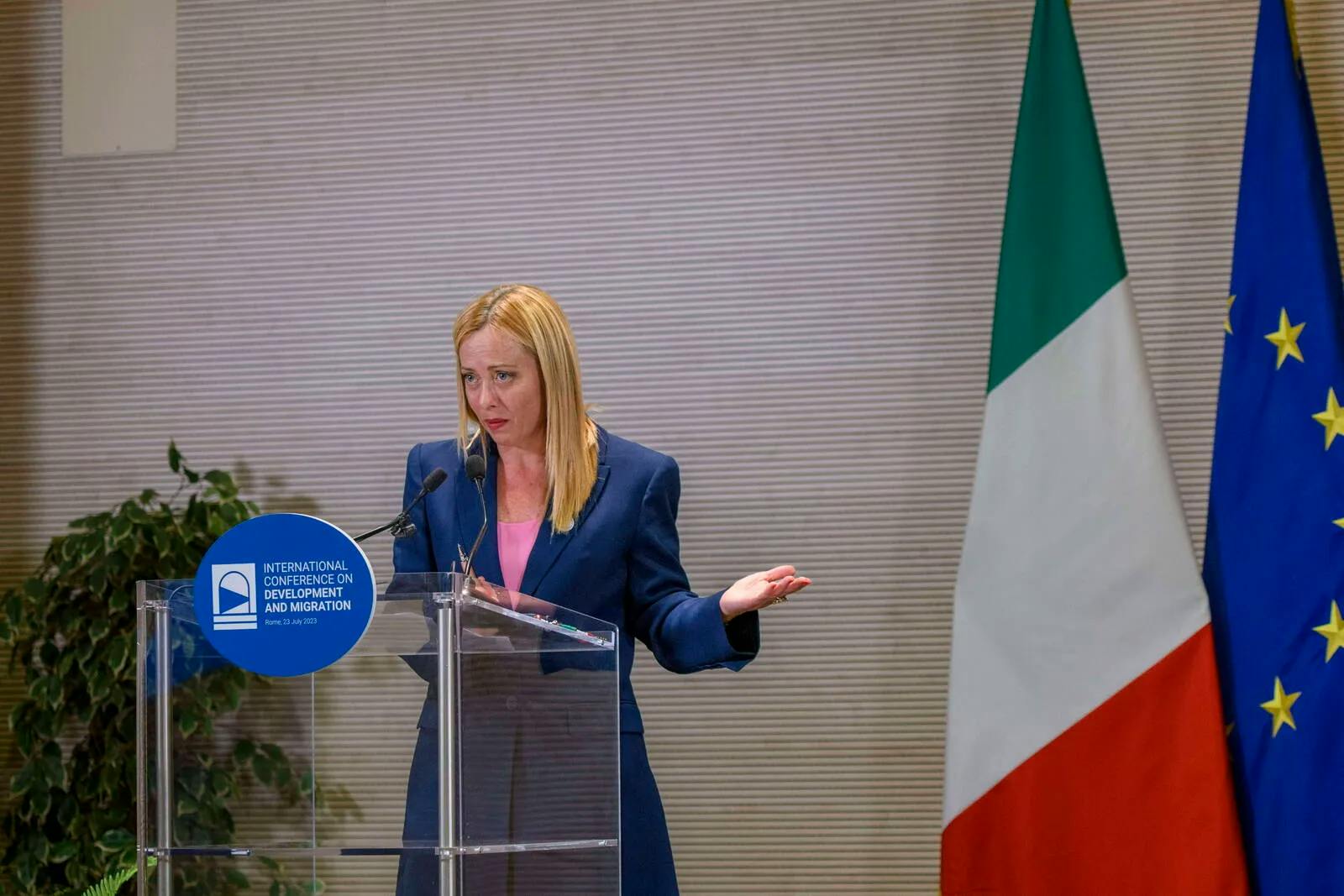 Ministerpräsidentin Meloni: „Italien und Europa brauchen Einwanderung“