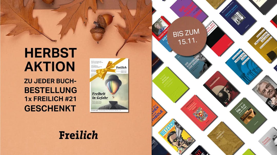 FREILICH-Herbstaktion: Zu jeder Buchbestellung ein Heft geschenkt