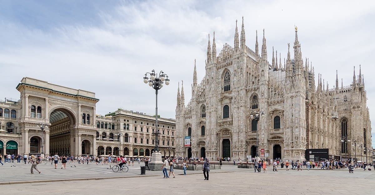 Europäische Allianz der Völker und Nationen: Auftritt in Mailand