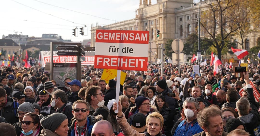 Gegen Sanktionen & EU: Große „Fairdenken“-Demo am Samstag in Wien