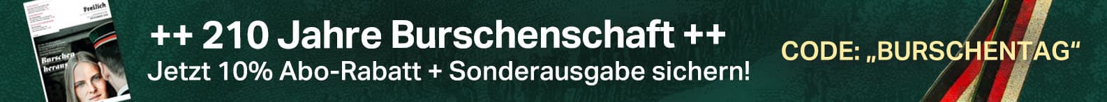 Aktion zum Burschentag
