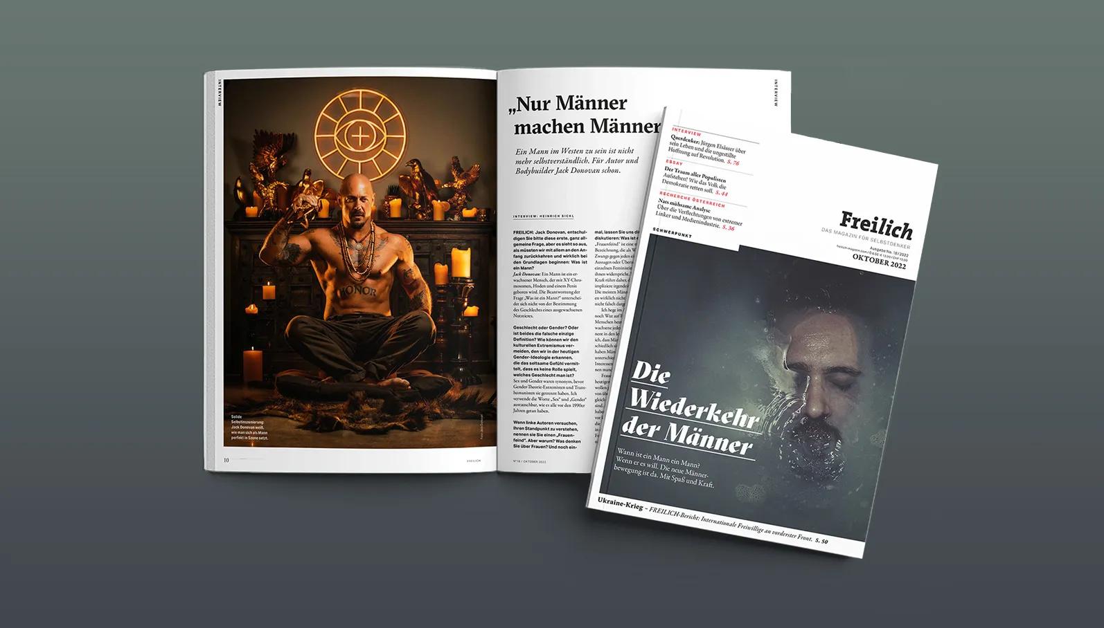 FREILICH NR. 18: „Die Wiederkehr der Männer“